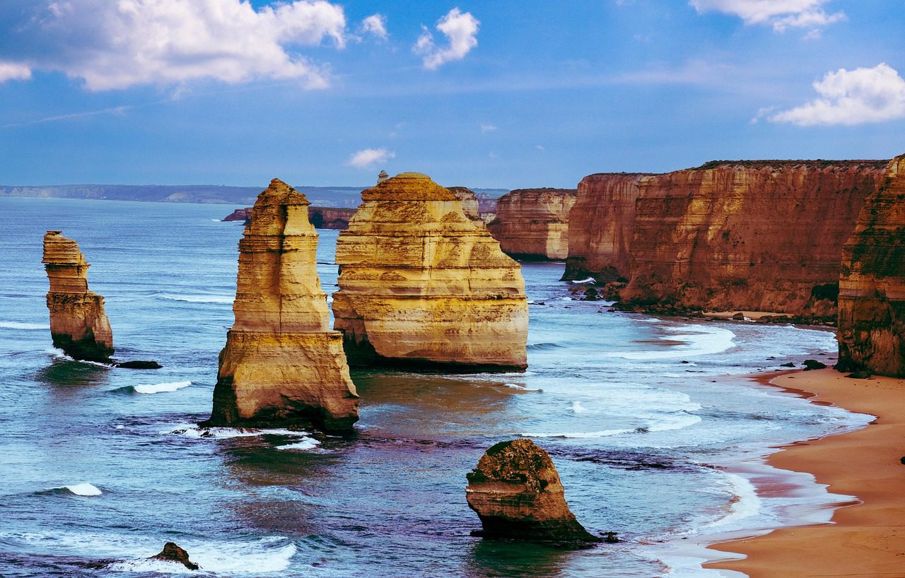 Great Ocean Road pendant un road trip en van en Australie
