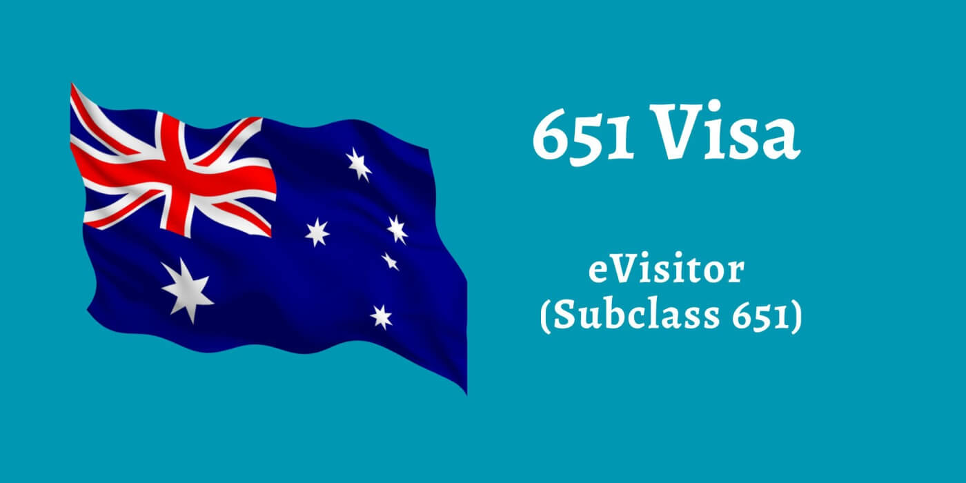 Visa eVisitor sous-classe 651 pour entrer en Australie