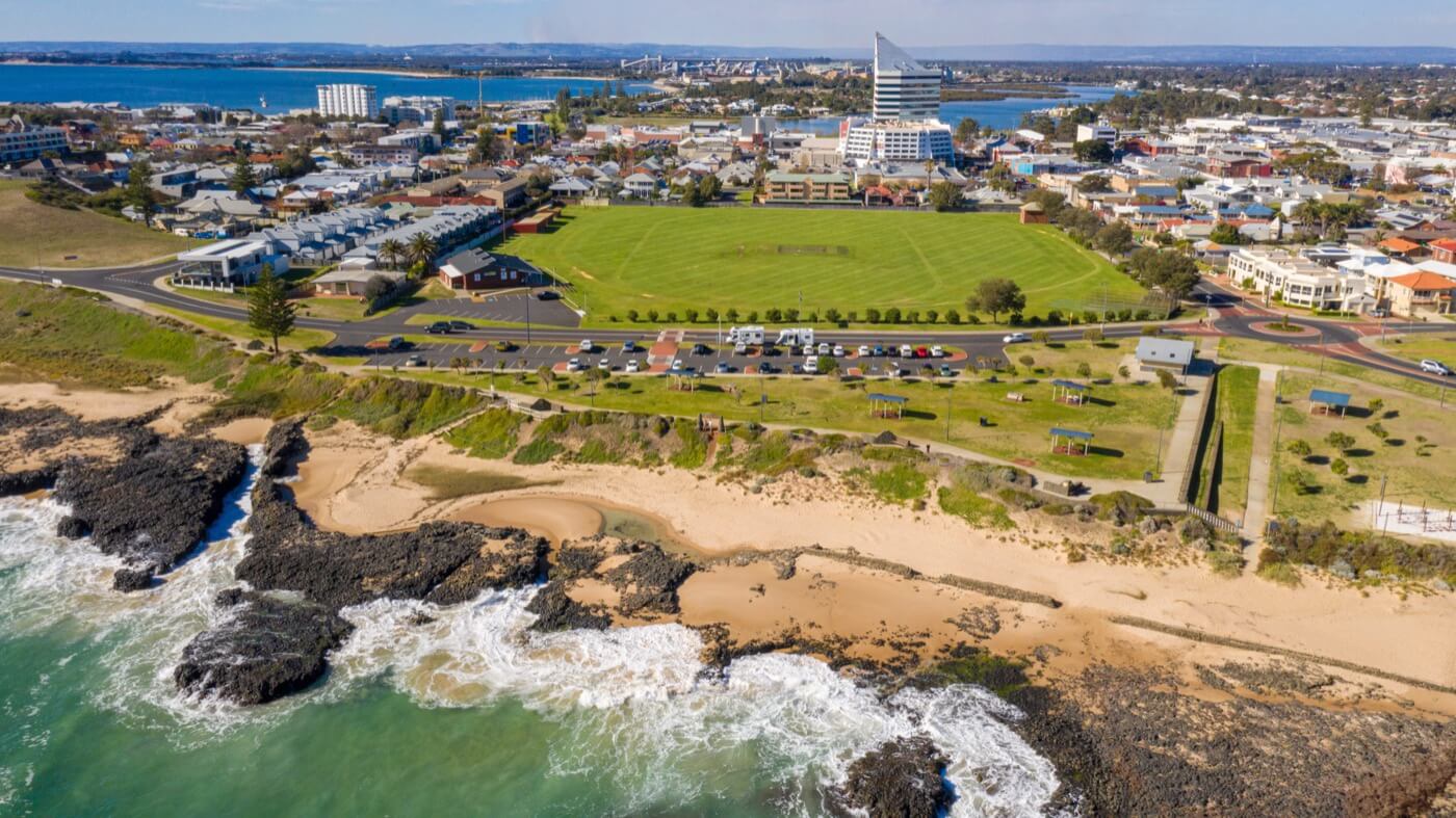 Aire de repos de Rocky Point à Bunbury, en Australie-Occidentale